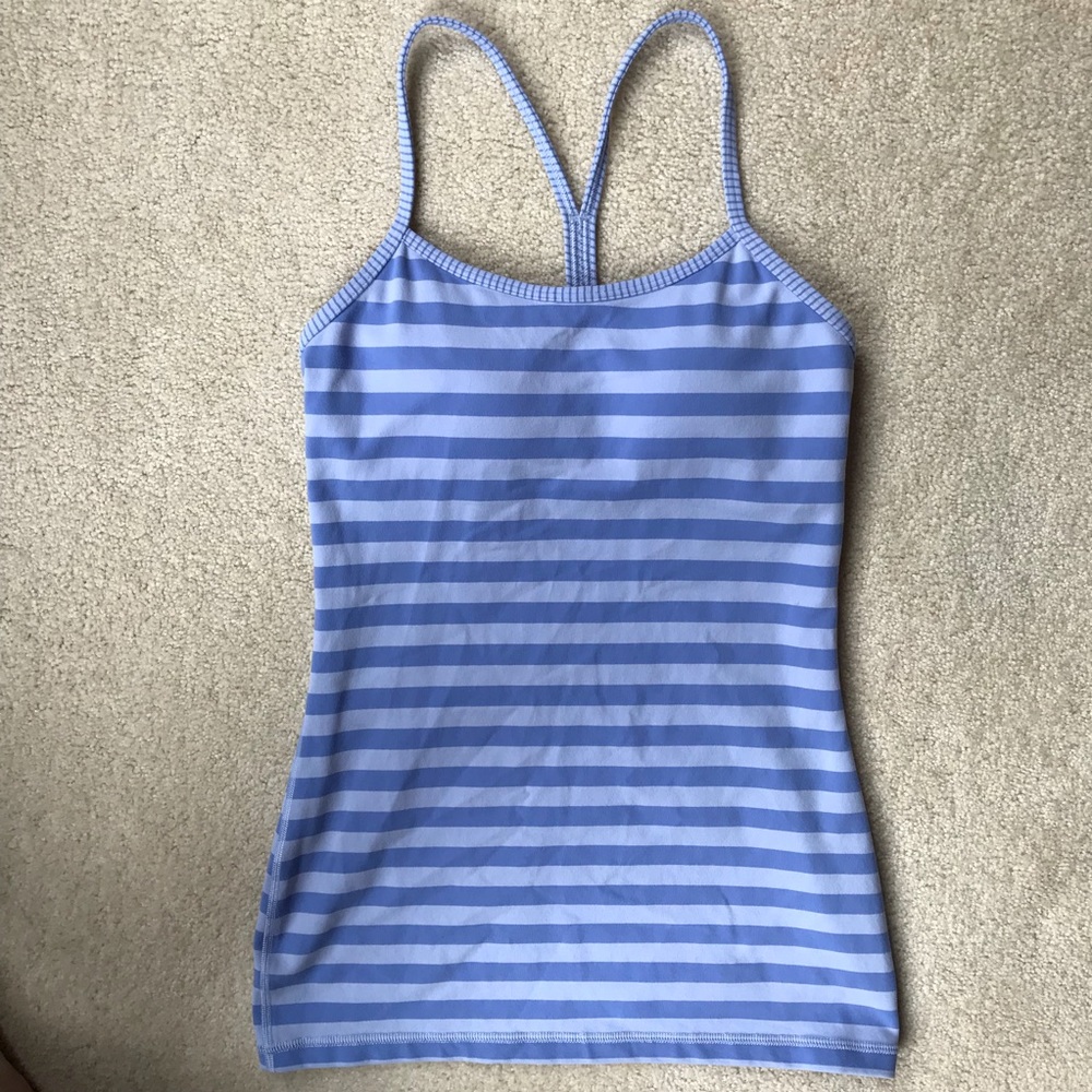 Lululemon stripped power y tank